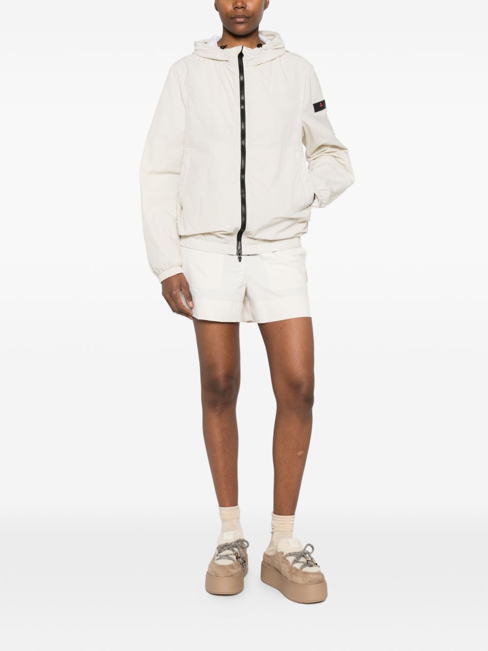 Peuterey Nigle Blouson Jacket — Off-white, view 4