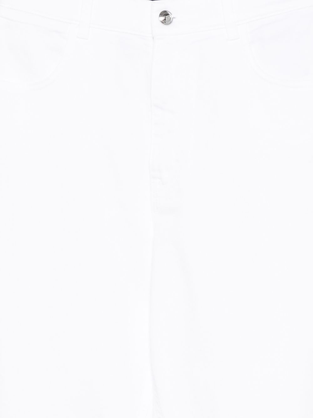Fay Denim Cotton Jeans — White, view 2
