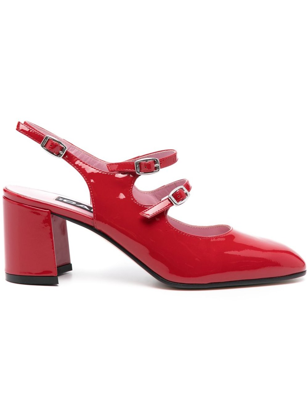 Carel Paris Patent Leather Pump — Red by Carel Paris
