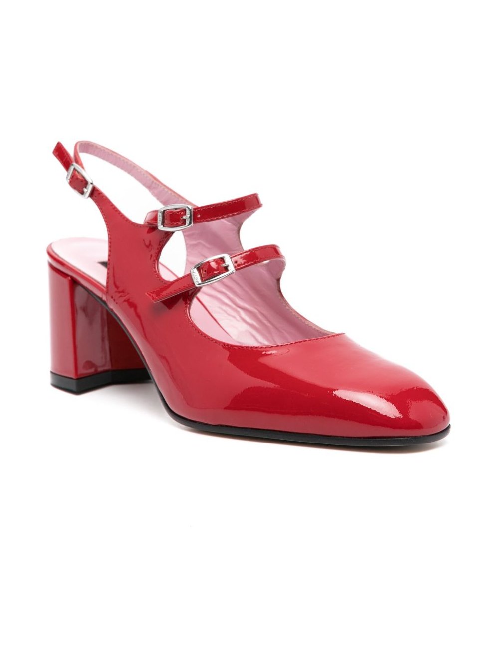 Carel Paris Patent Leather Pump — Red, view 3