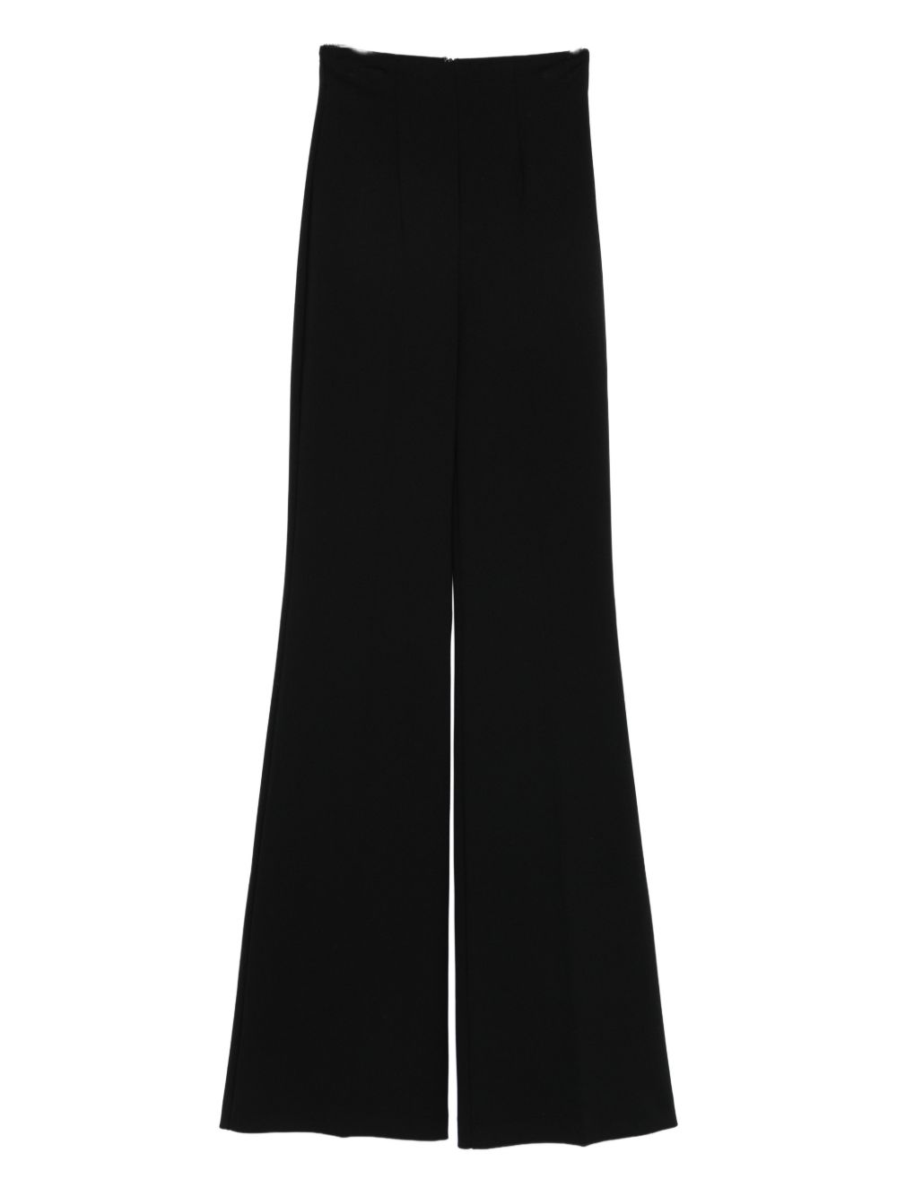 SPORTMAX PRE High-Waisted Flared Trousers — Black by SPORTMAX PRE