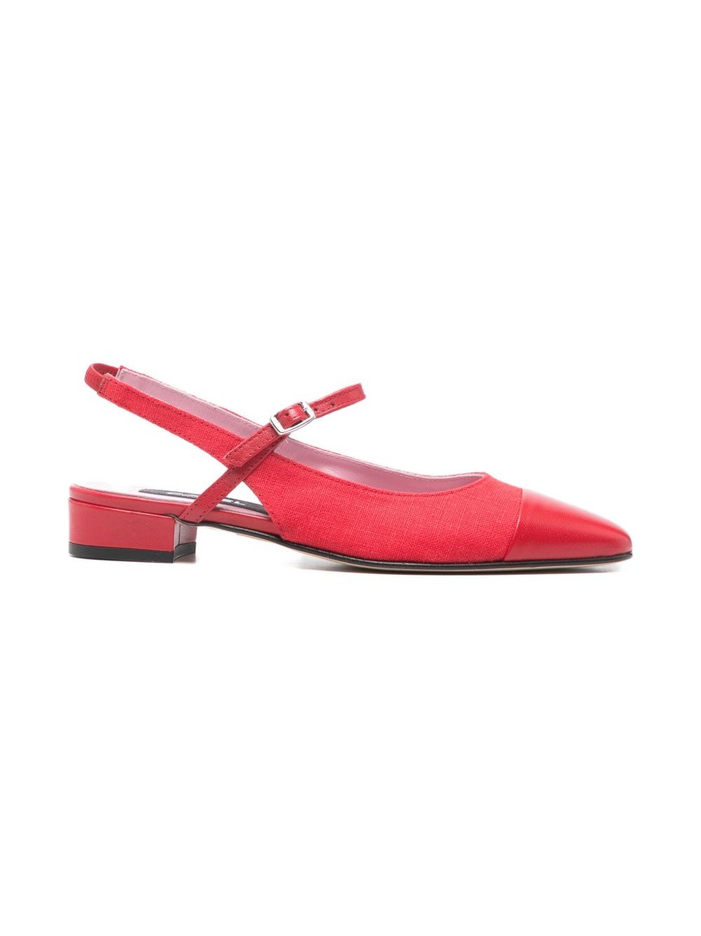 Carel Paris Oceano Slingback Flat — Red by Carel Paris