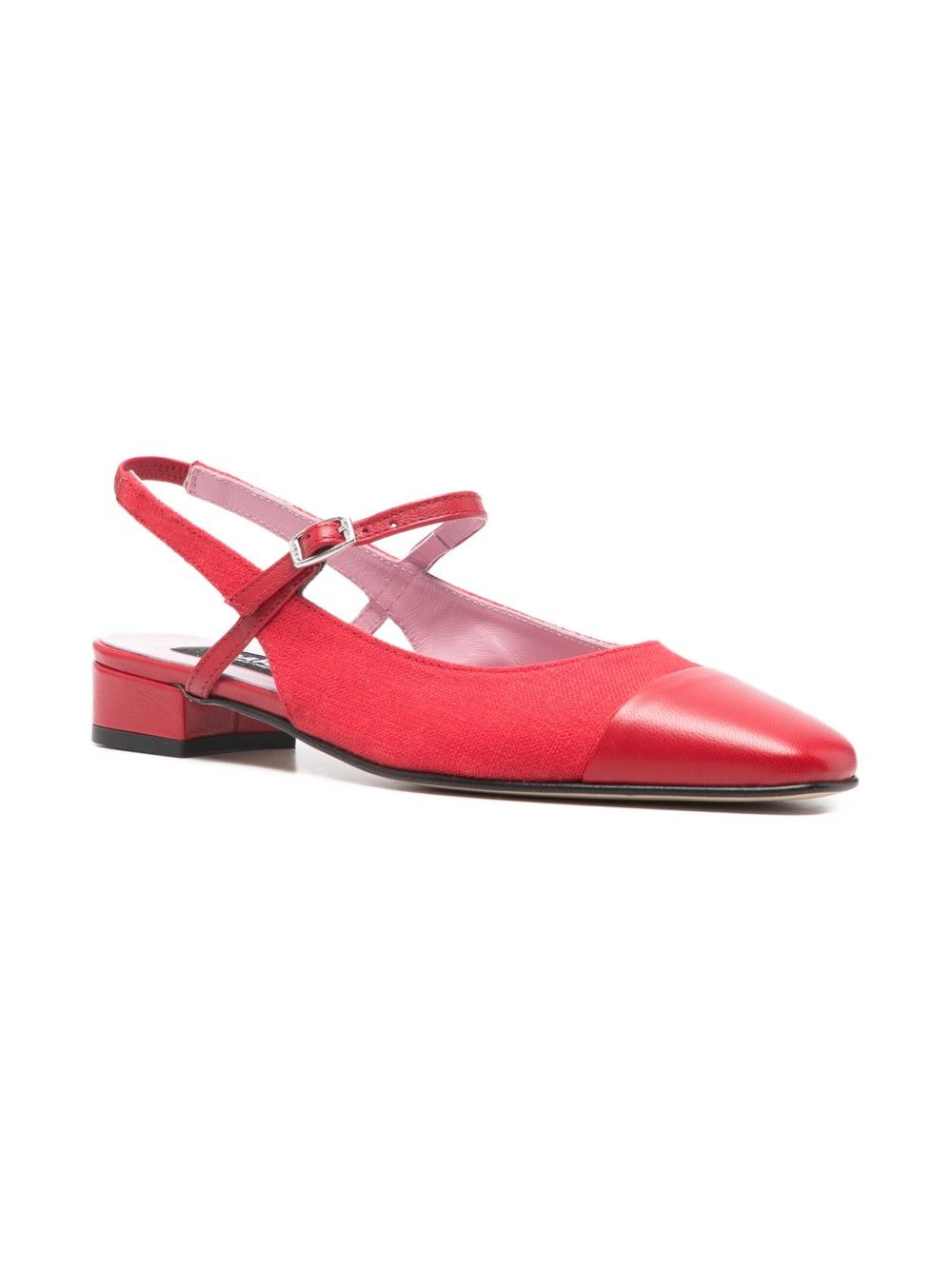 Carel Paris Oceano Slingback Flat — Red, view 4