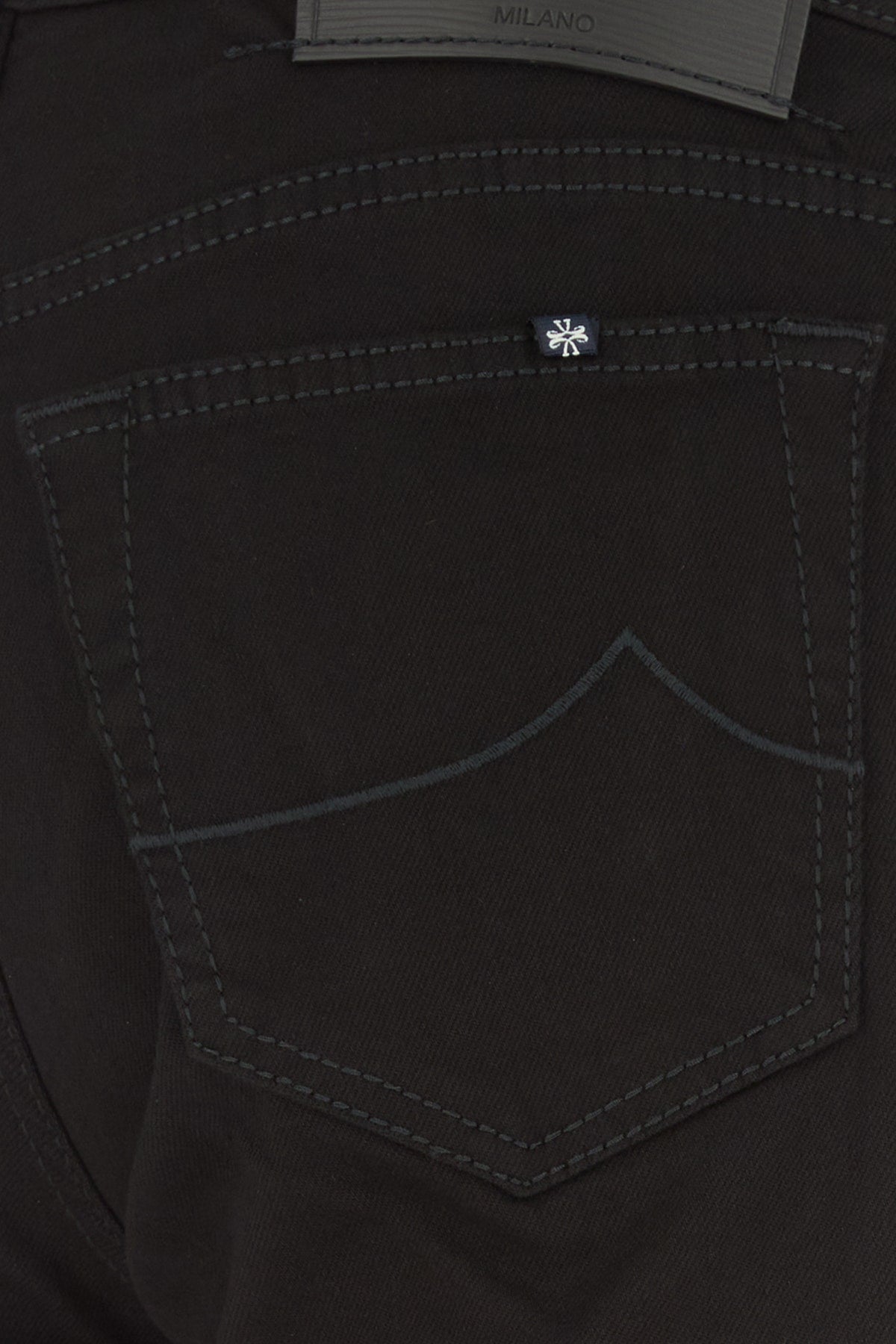 Jacob Cohen Five-Pocket Denim Jeans — Black, view 3