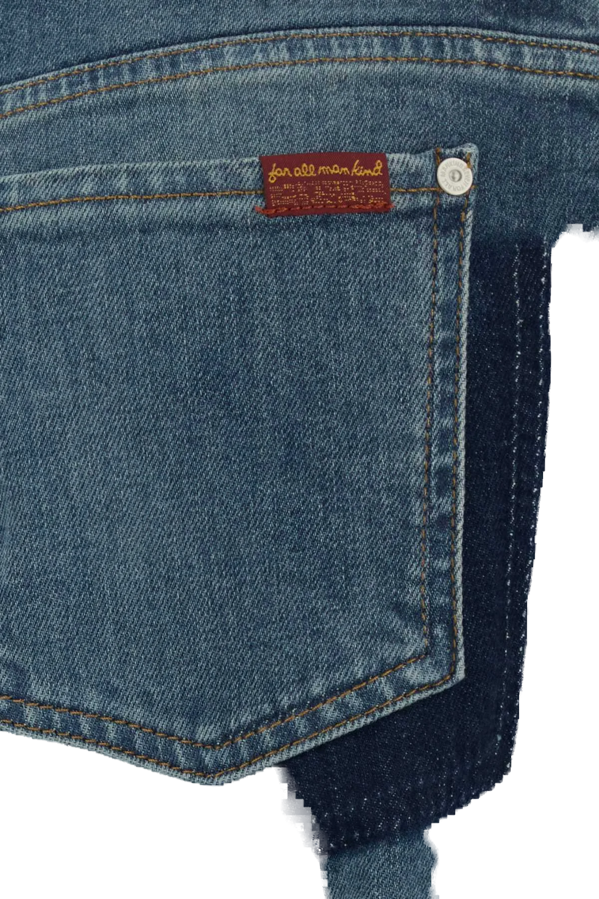 Seven For All Mankind Calie Jeans — Blue, view 3
