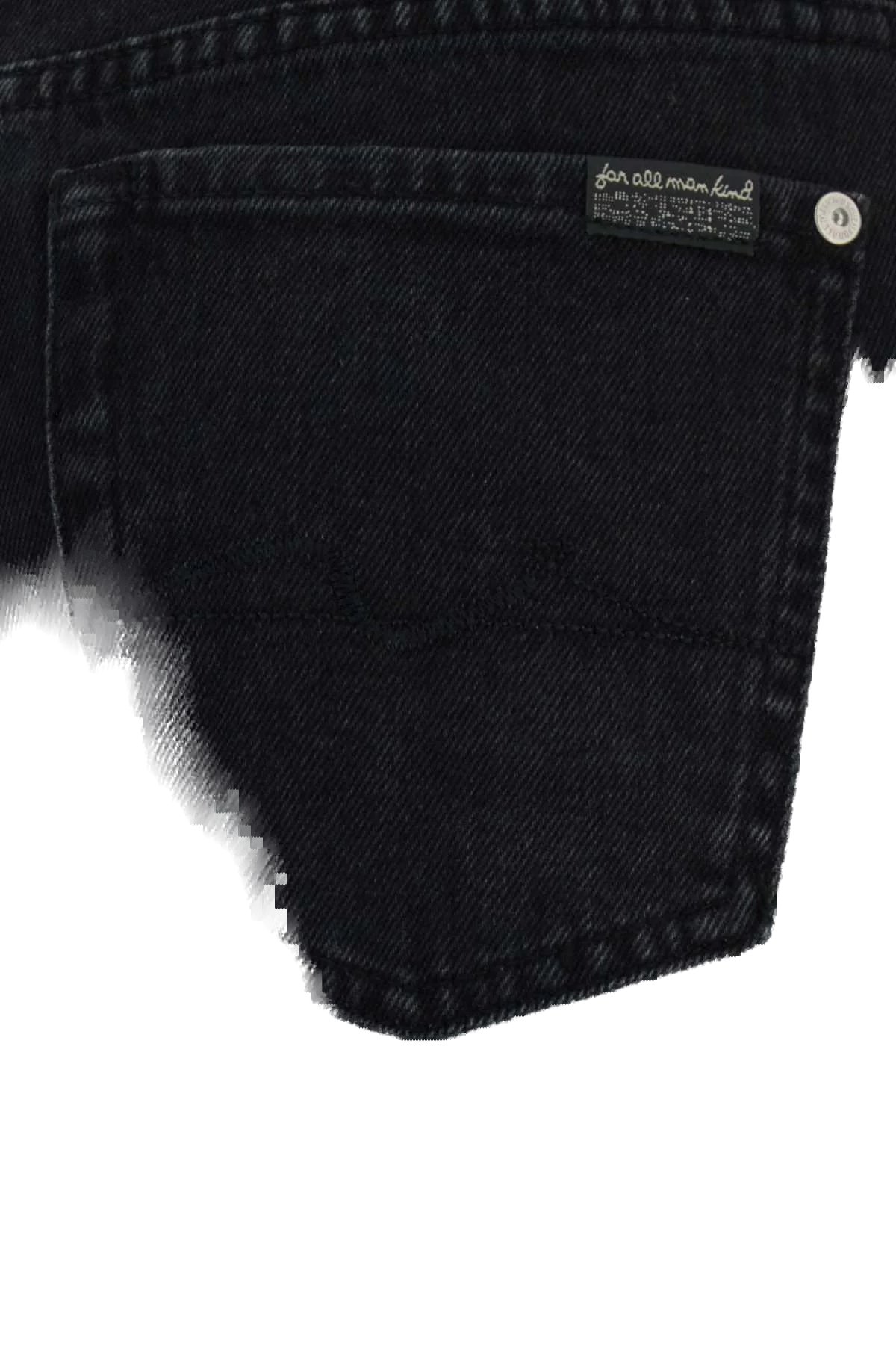 Seven For All Mankind Calie Jeans — Black, view 3