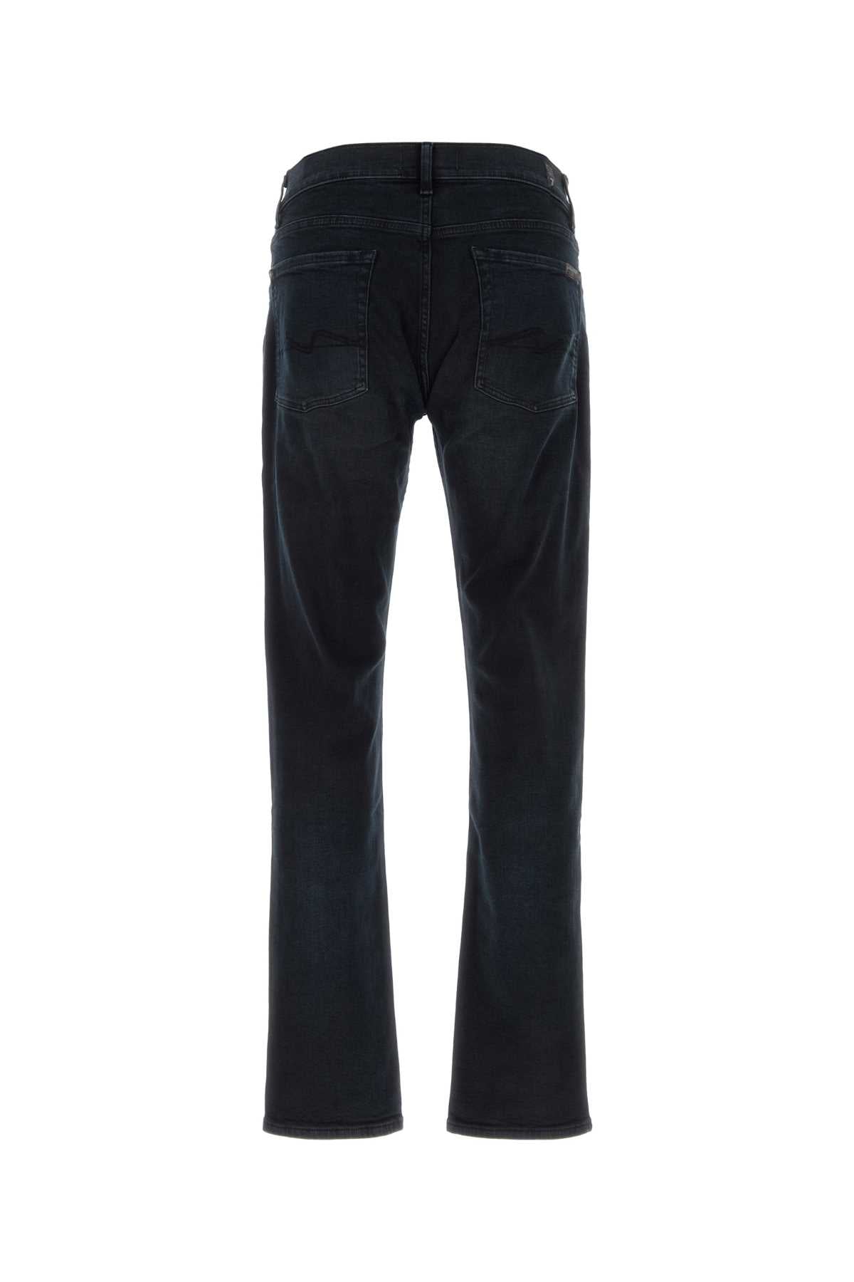 Seven For All Mankind Slim Jeans — Black, view 2