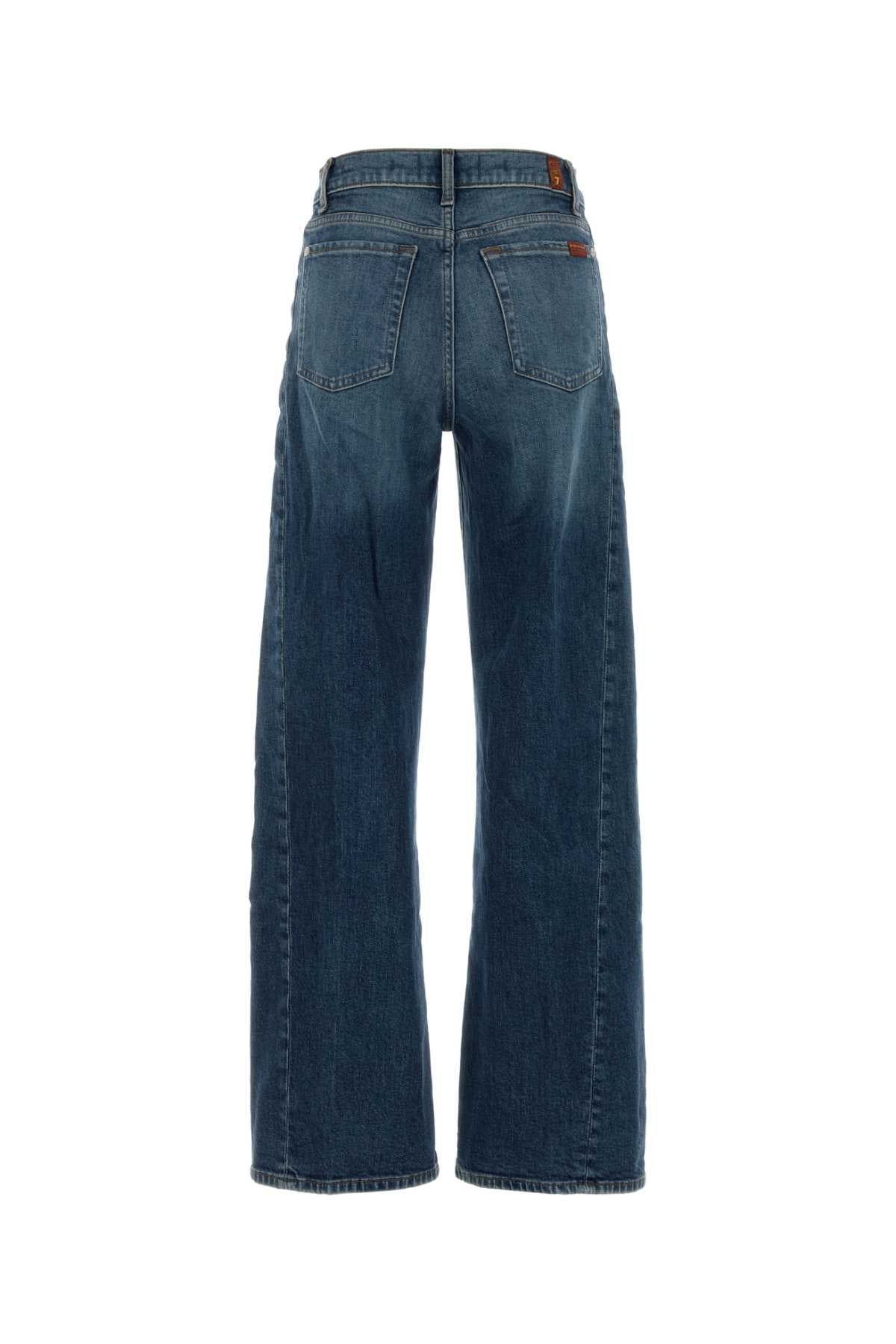 Seven For All Mankind Lotta Jeans — Blue, view 2