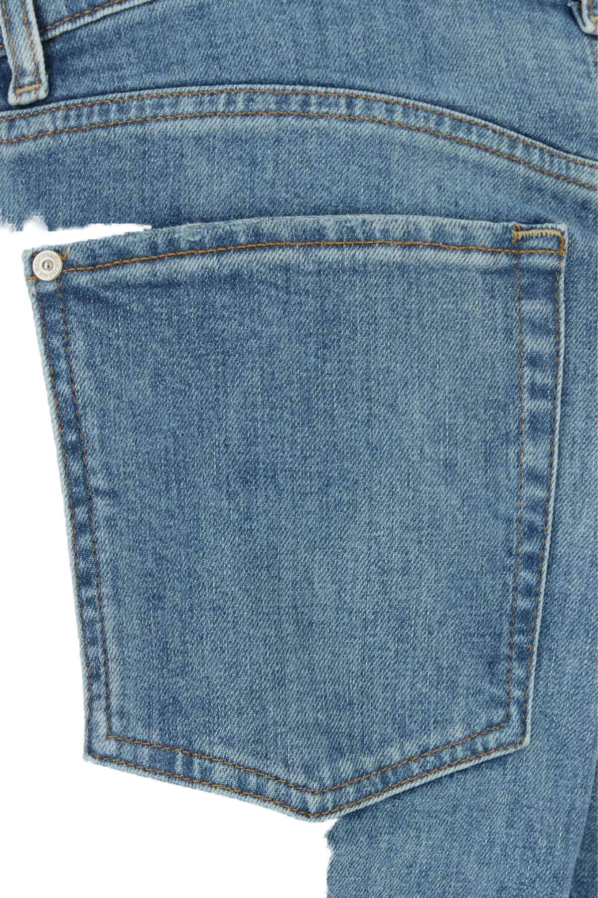 Seven For All Mankind Over Jeans — Blue, view 3
