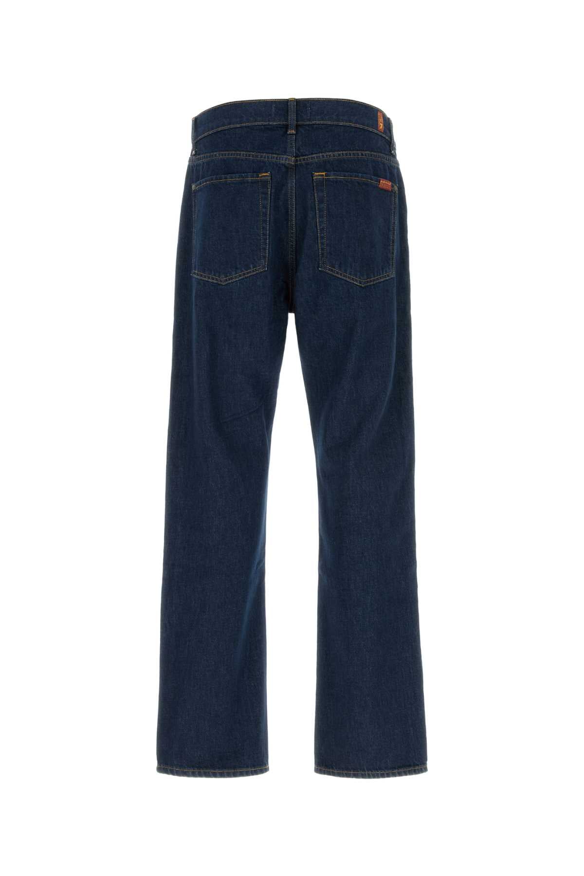 Seven For All Mankind Over Jeans — Blue, view 2