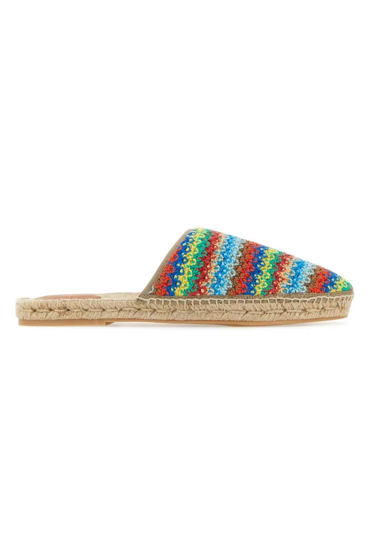 Alanui Crochet Rainbow Espadrille — Multicolor by Alanui