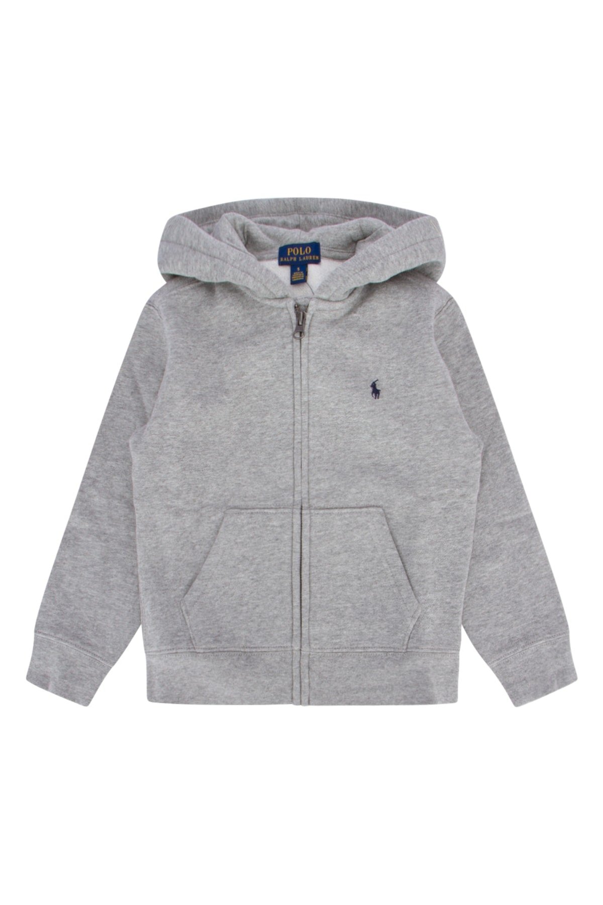 Polo Ralph Lauren Jr Cotton Hoodie — Gray by Polo Ralph Lauren Jr