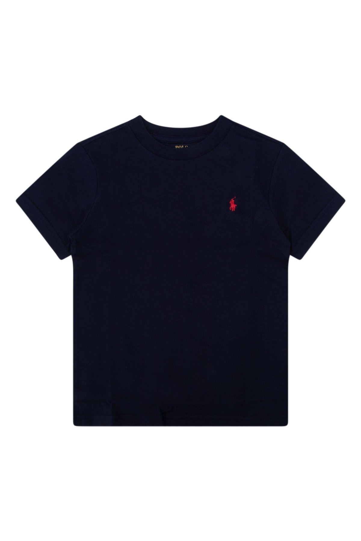Polo Ralph Lauren Jr Embroidered Logo T-Shirt — Navy by Polo Ralph Lauren Jr