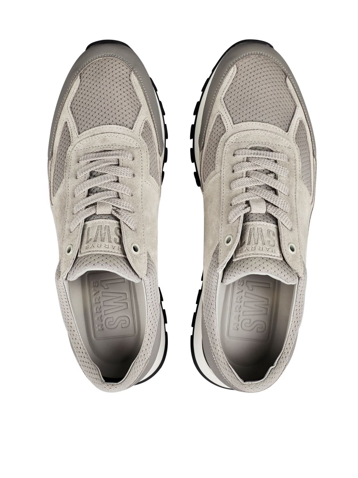 Harrys Of London SW1 Davies Sneaker — Gray, view 4