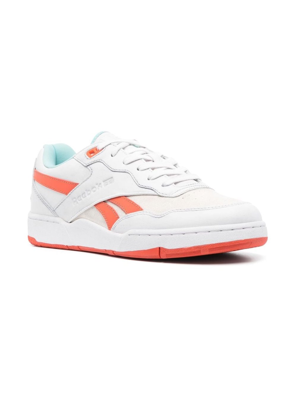 Reebok By Palm Angels Panelled Calf Leather Sneaker — White, view 2