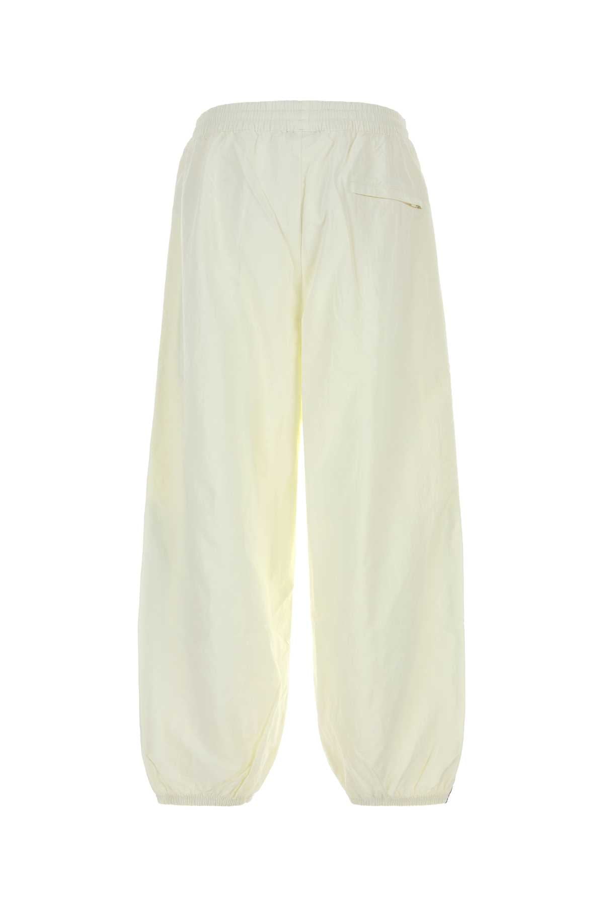 Adidas By Willy Chavarria Woven Joggers — White, view 2