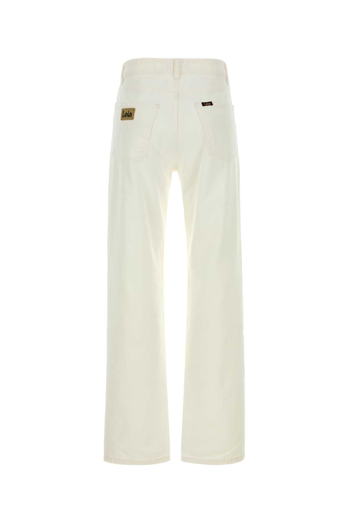 Lois Dana Jeans — White, view 2