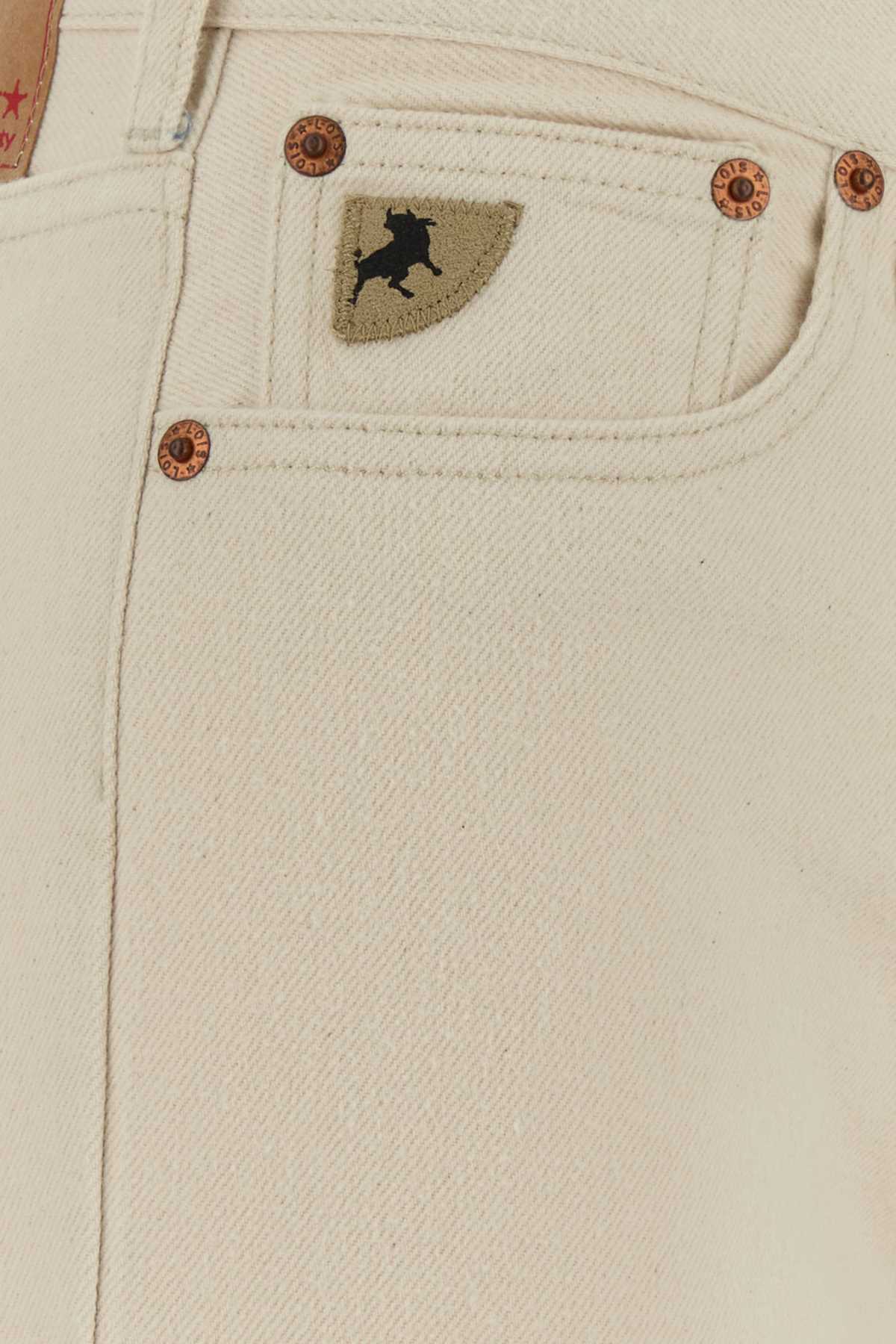 Lois Jeans — Beige, view 3