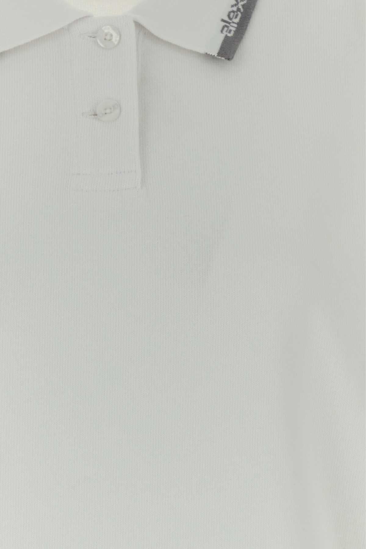 T By Alexander Wang Polo Polo Dress — White, view 3
