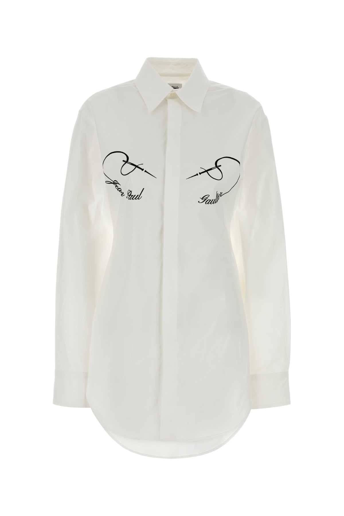Jean Paul Gaultier With Shirt — White by Jean Paul Gaultier