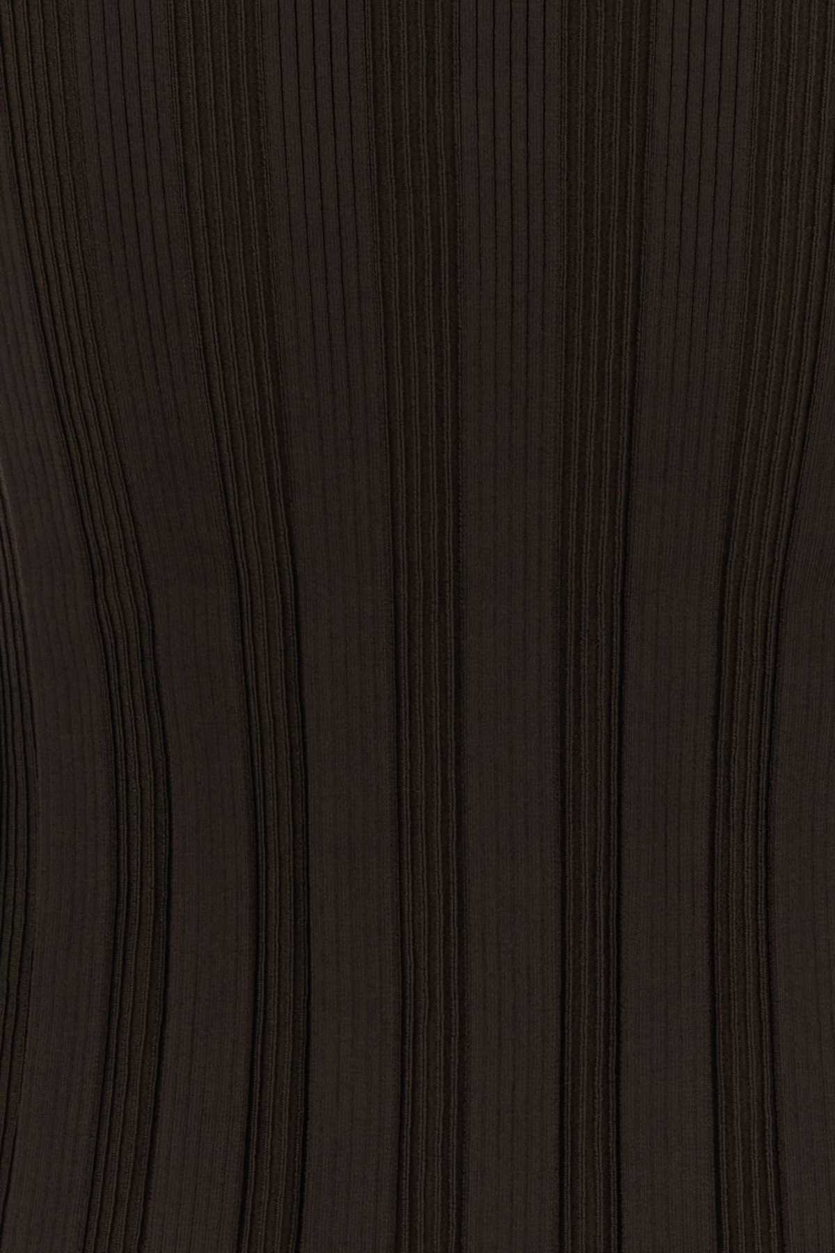 Sportmax Stretch Viscose Blend Cardigan — Brown, view 3