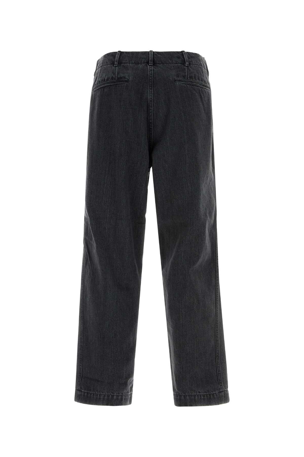 Nanamica Denim Jeans — Gray, view 2