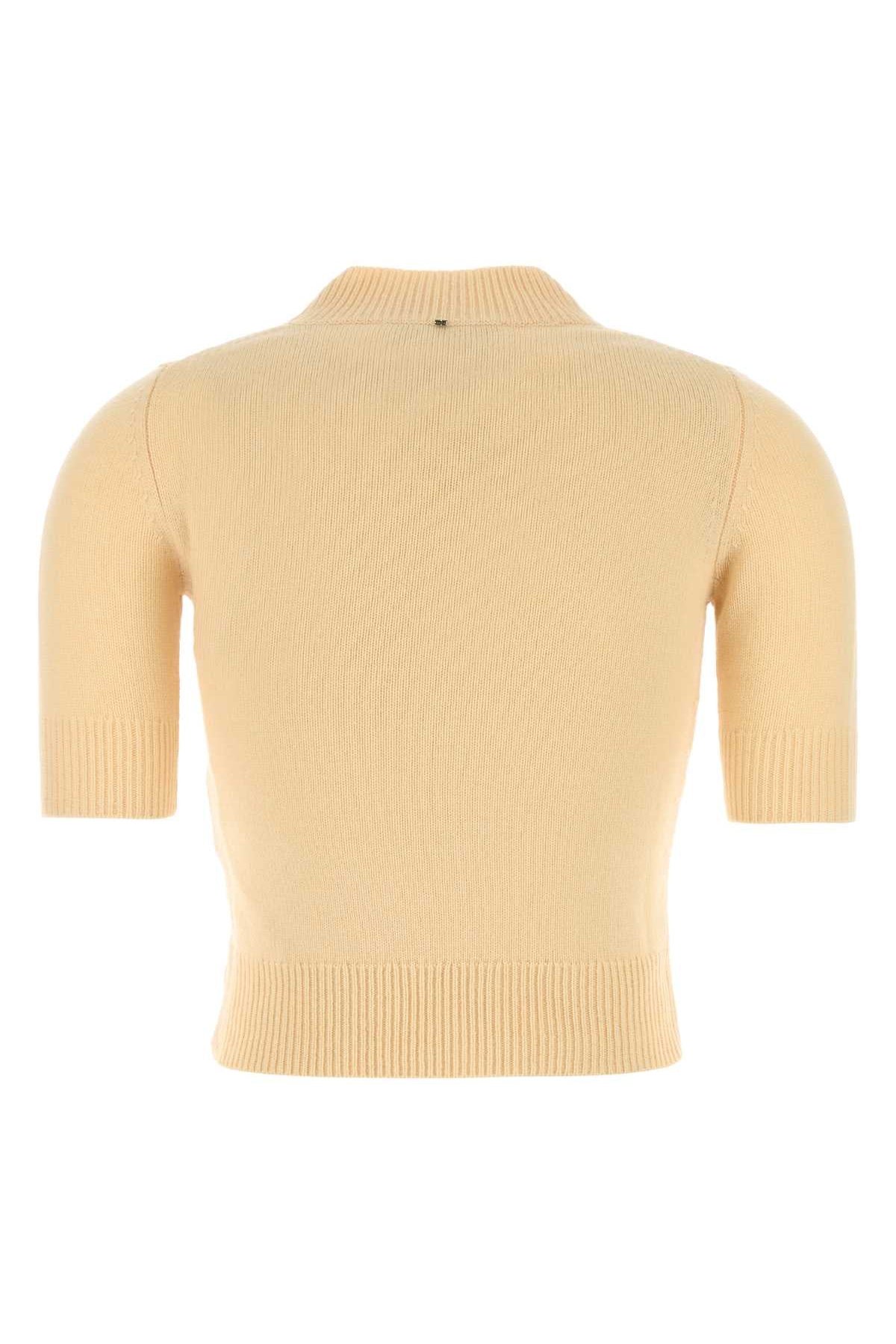 Sportmax Renon Sweater — Yellow, view 2