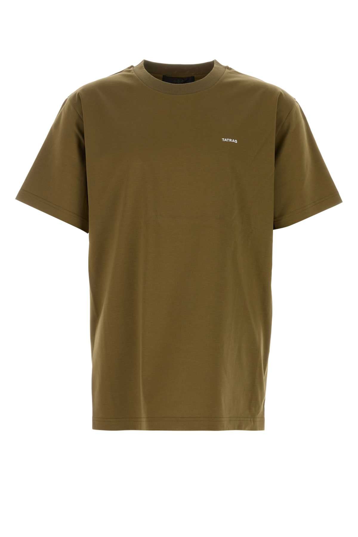 Tatras Cotton T-Shirt — Khaki by Tatras