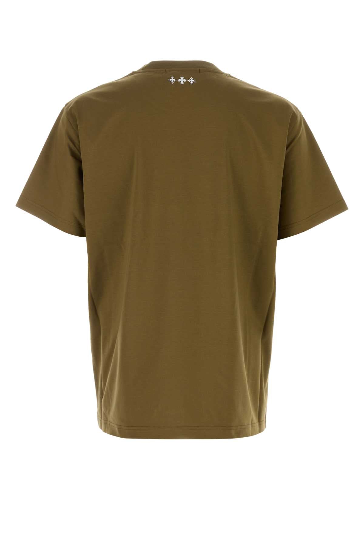 Tatras Cotton T-Shirt — Khaki, view 2