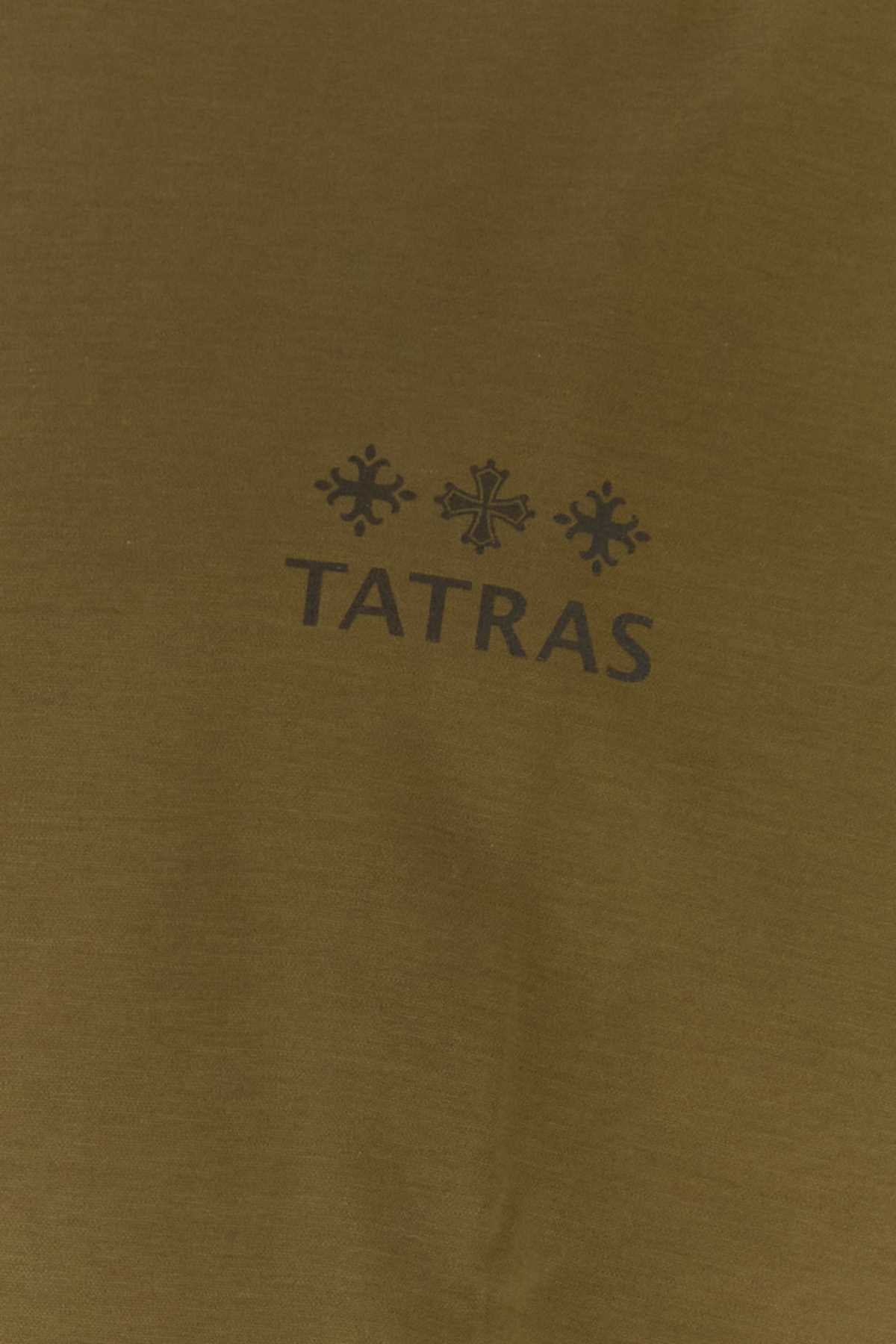 Tatras Cotton Jersey T-Shirt — Khaki, view 3