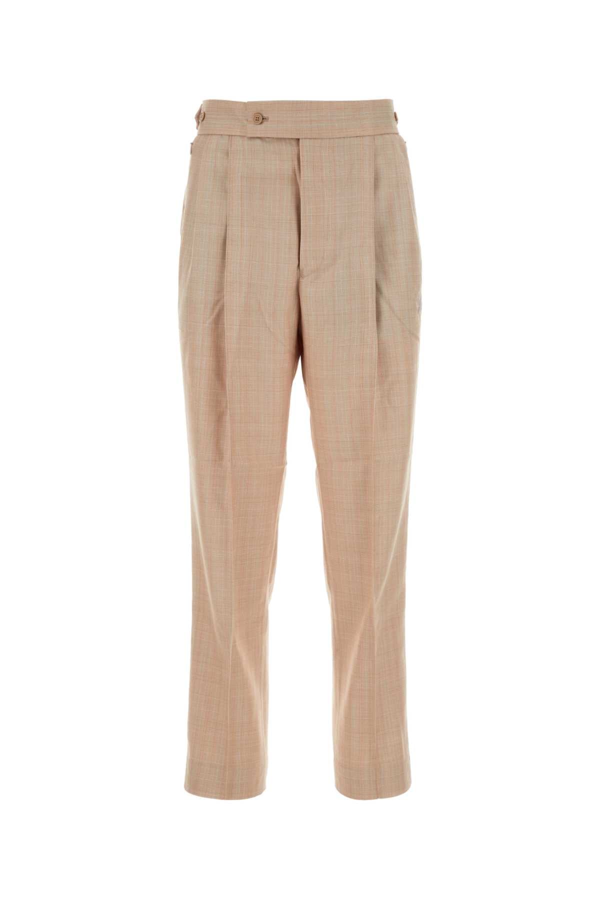 Needles Wool-Blend Tailored Trousers — Beige by Needles