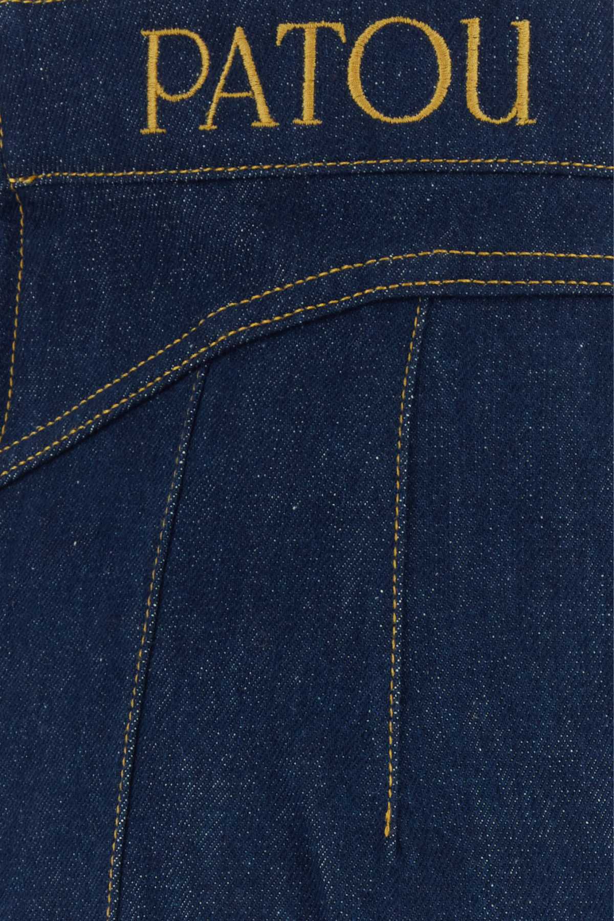 Patou Skirt — Navy, view 3