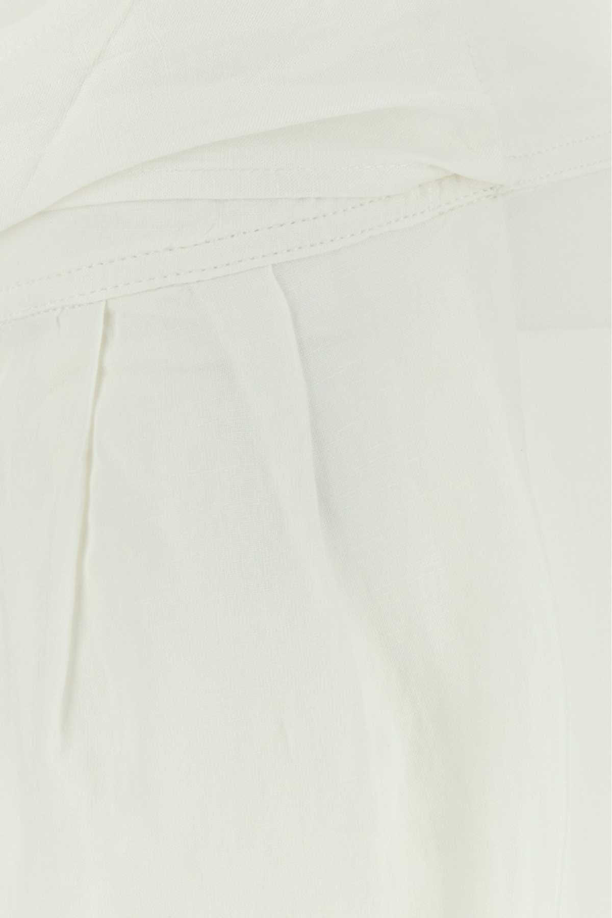 Lois Trouser Trousers — White, view 3