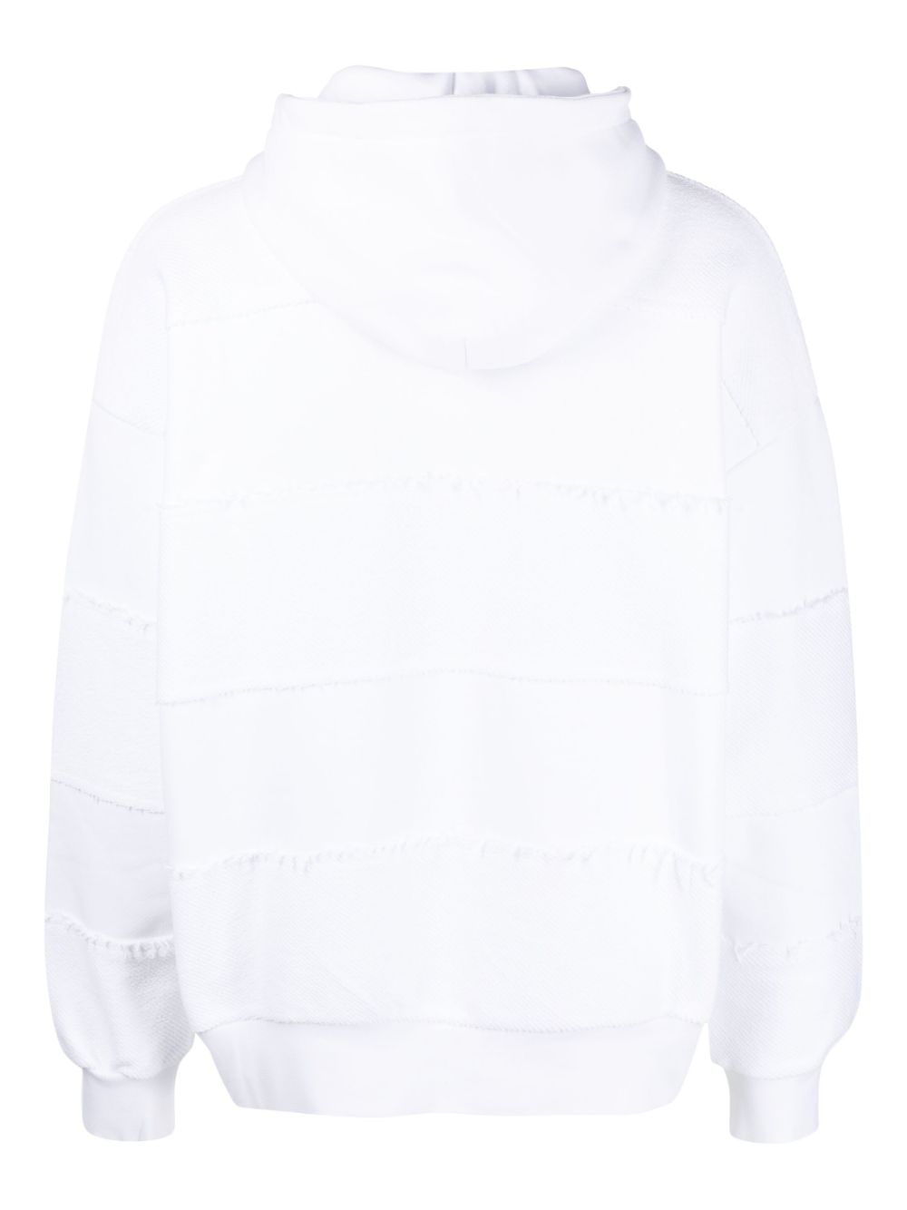 Botter Organic Cotton Logo-Print Hoodie — White, view 2