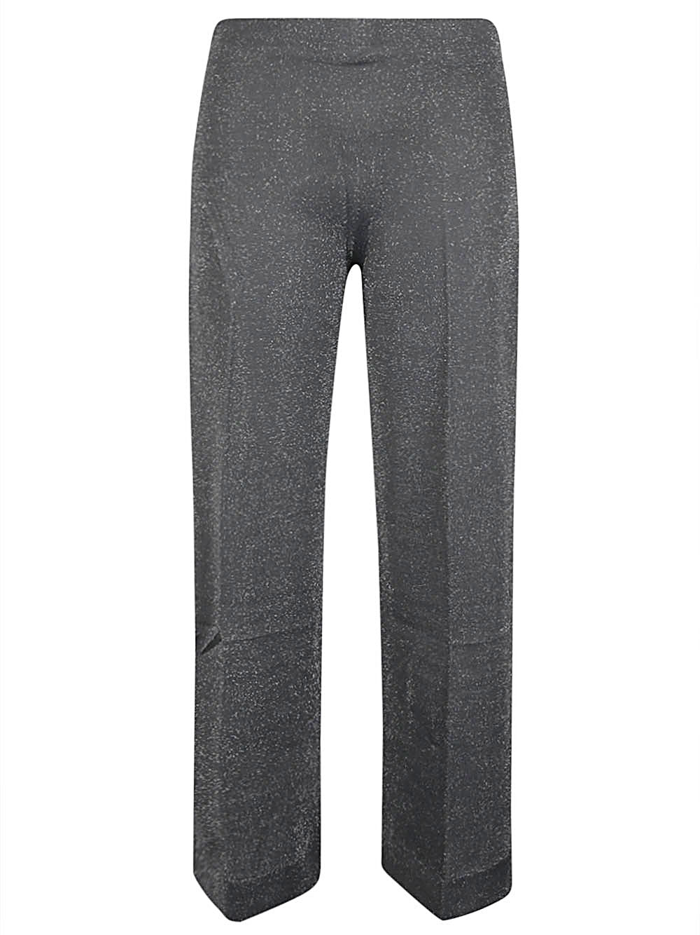 Circus Hotel Wide-Leg Viscose Trousers — Grey by Circus Hotel