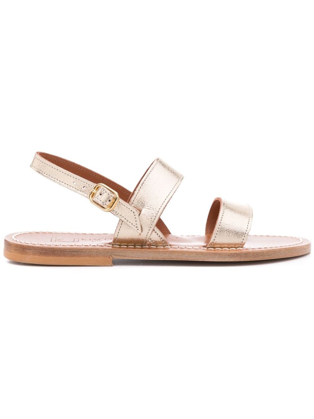 K Jacques St Tropez Barigoule Sandal — Gold by K Jacques St Tropez