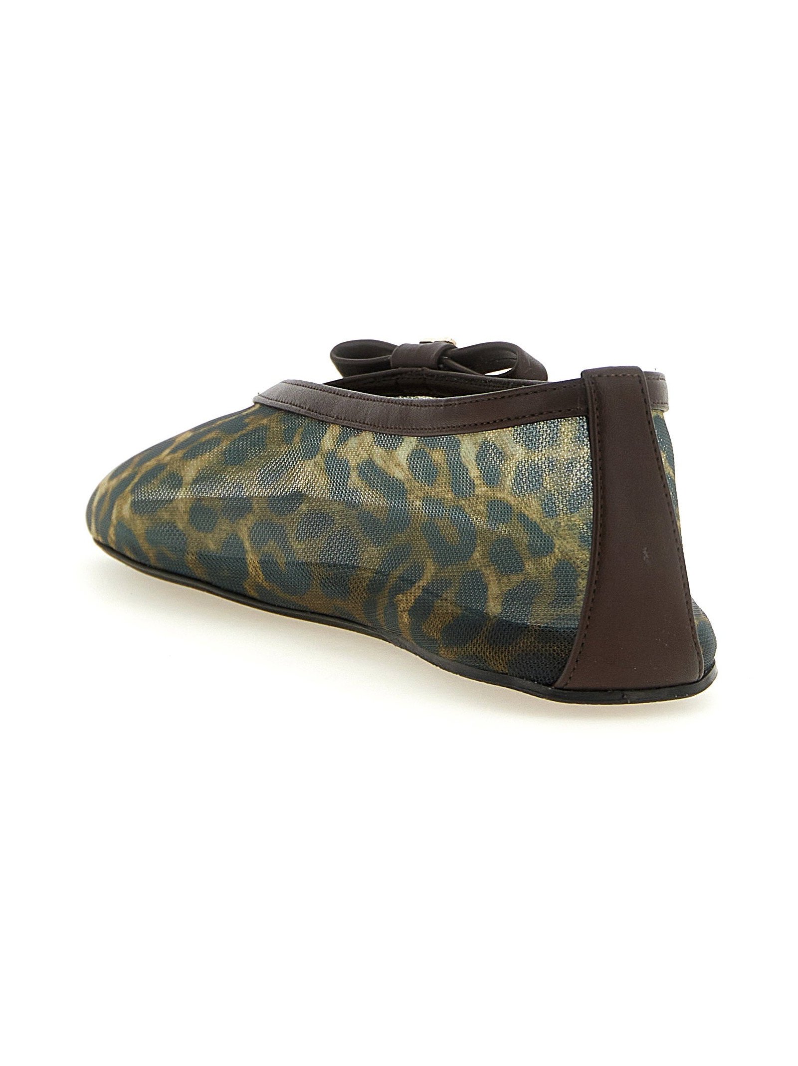Ganni Jenny Ballet Flat — Black, view 3
