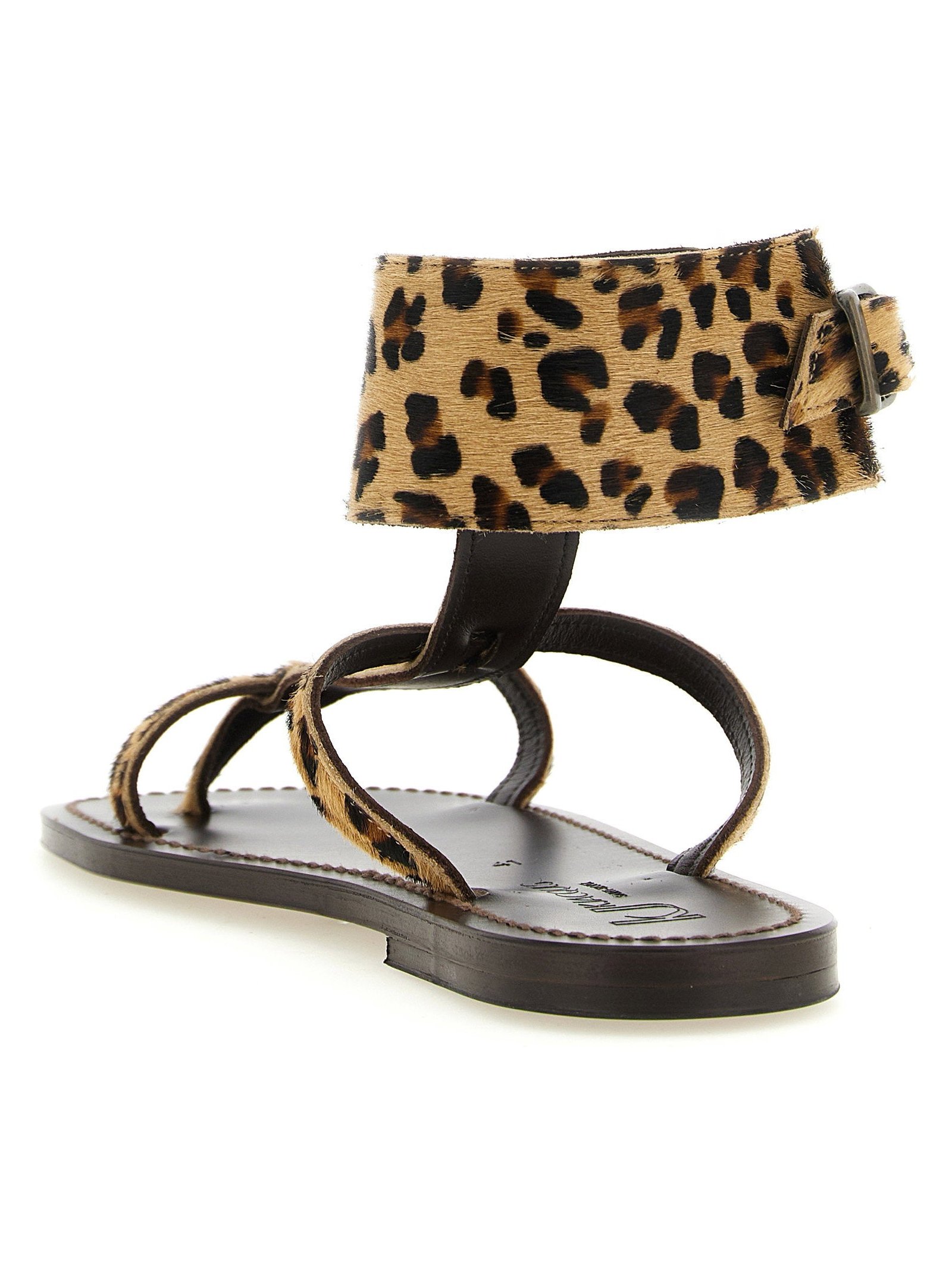 K.jacques Saint Tropez Sandal — Leopard, view 3