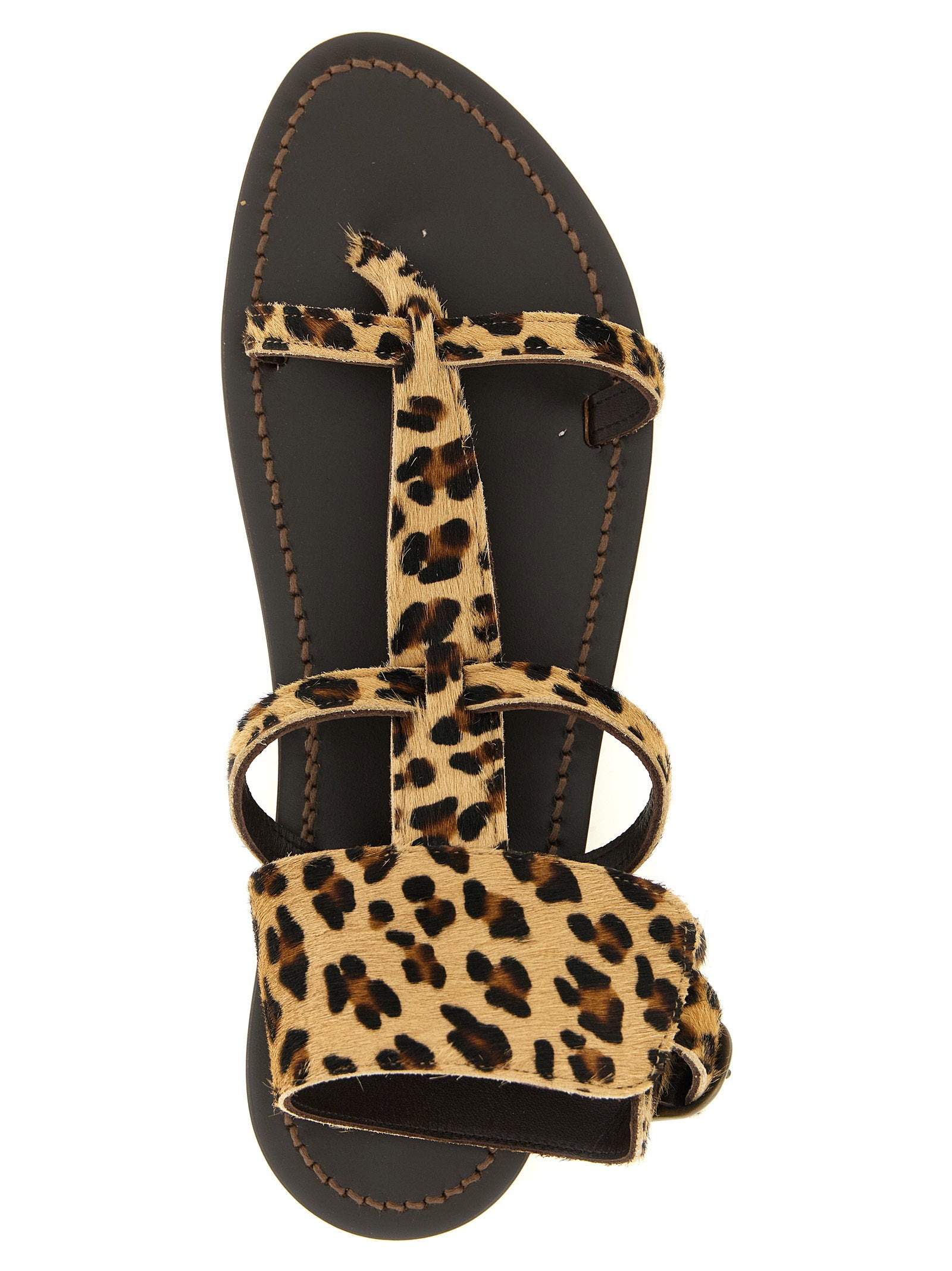 K.jacques Saint Tropez Sandal — Leopard, view 4