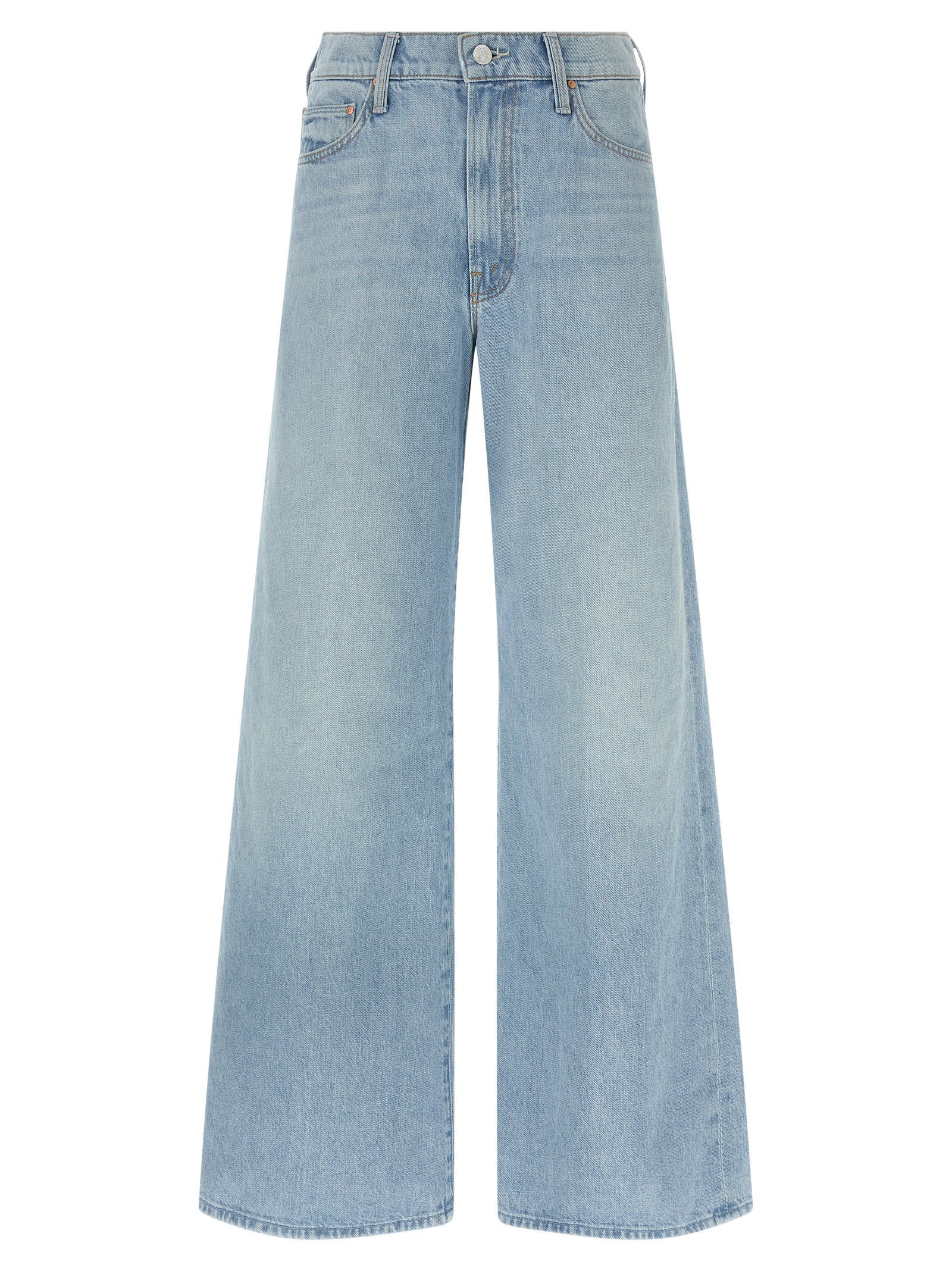 Mother Ditcher Roller Jeans — Blue by Mother