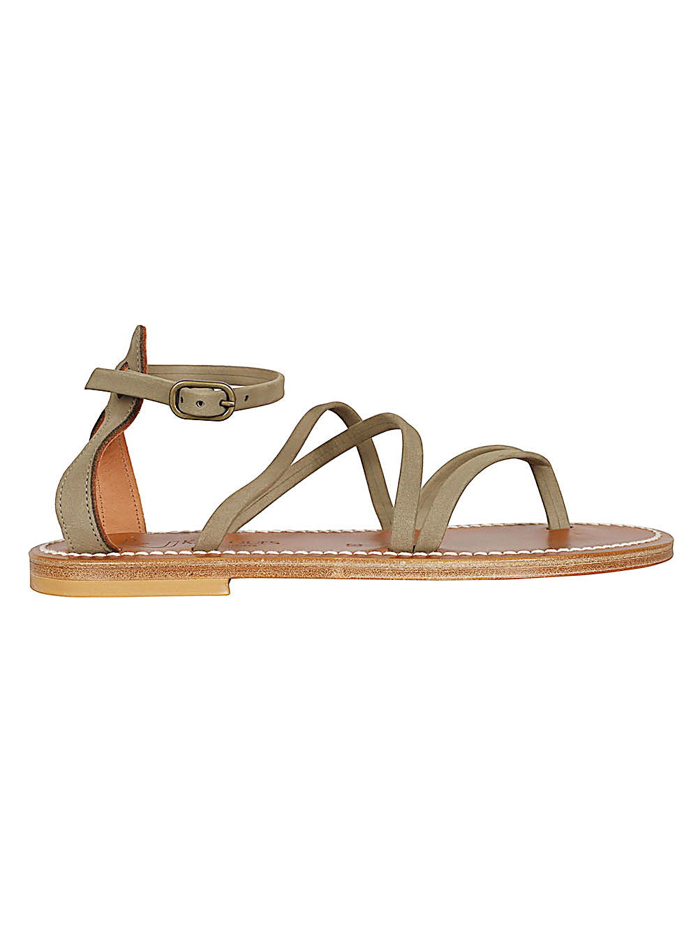 K Jacques St Tropez Epicure Sandals — Taupe by K Jacques St Tropez