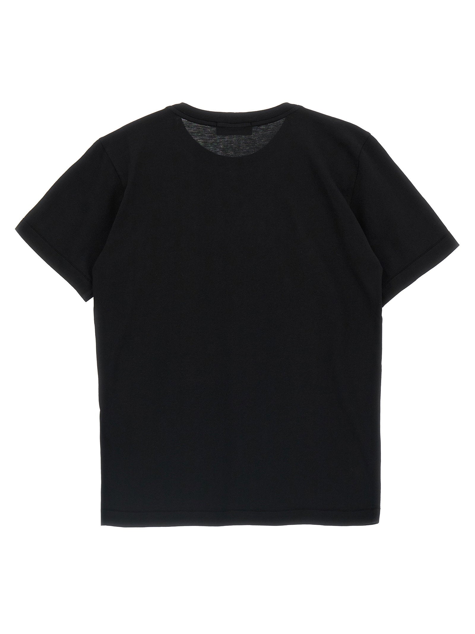 Stone Island Junior Logo Patch T-Shirt — Black, view 2