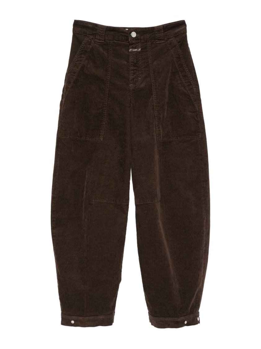 Closed Rhannon Trousers — Brown by Closed