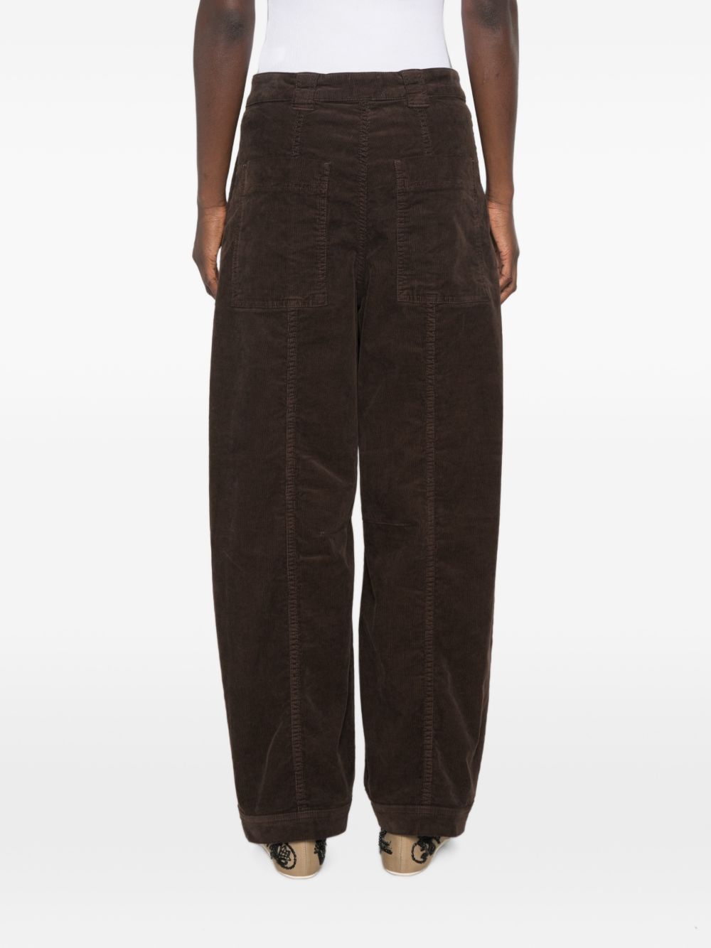 Closed Rhannon Trousers — Brown, view 4
