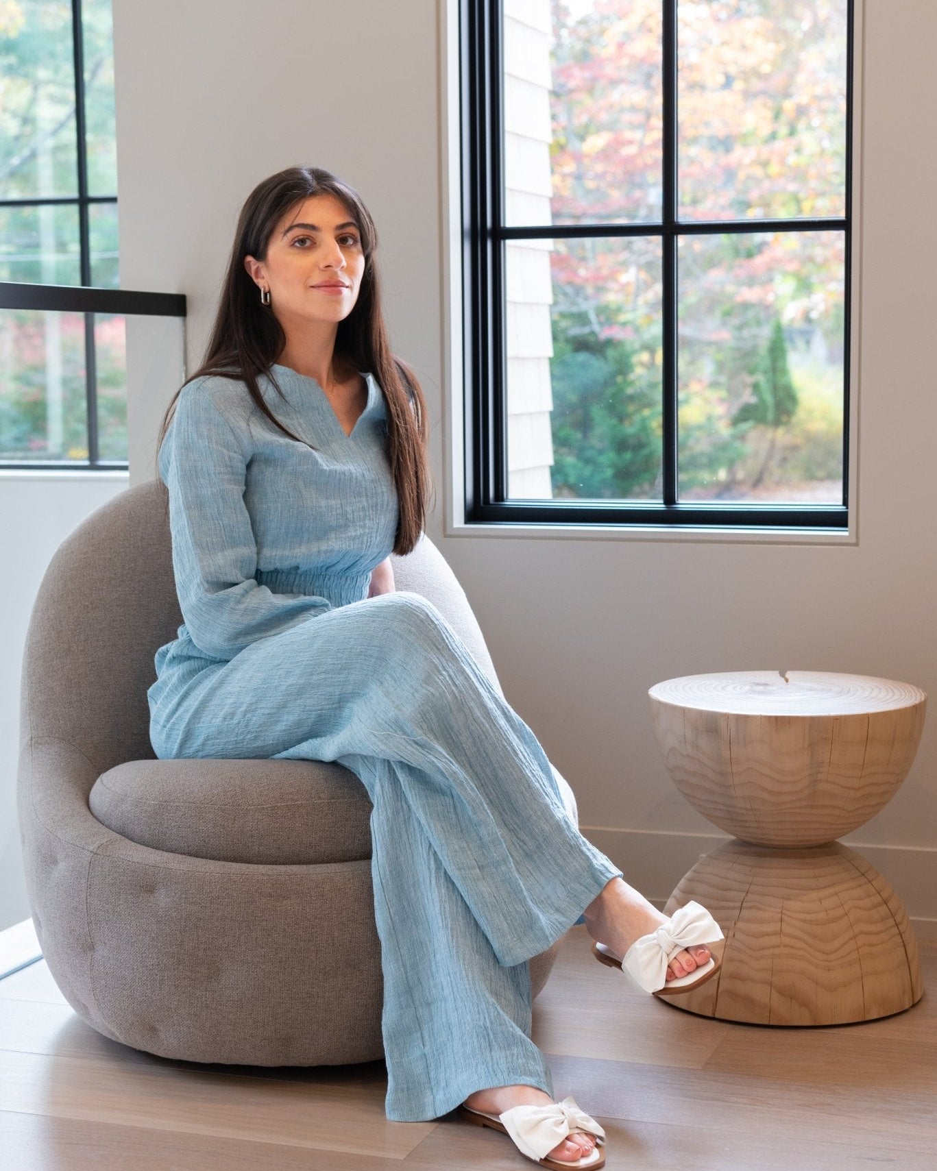 The Linen Set: Modest Two-Piece Matching Set, view 7