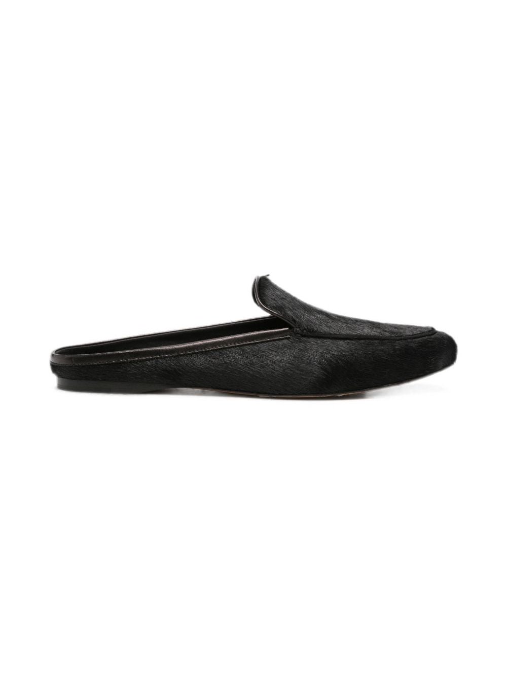 Forte Forte Ponyskin Flat — Black by Forte Forte