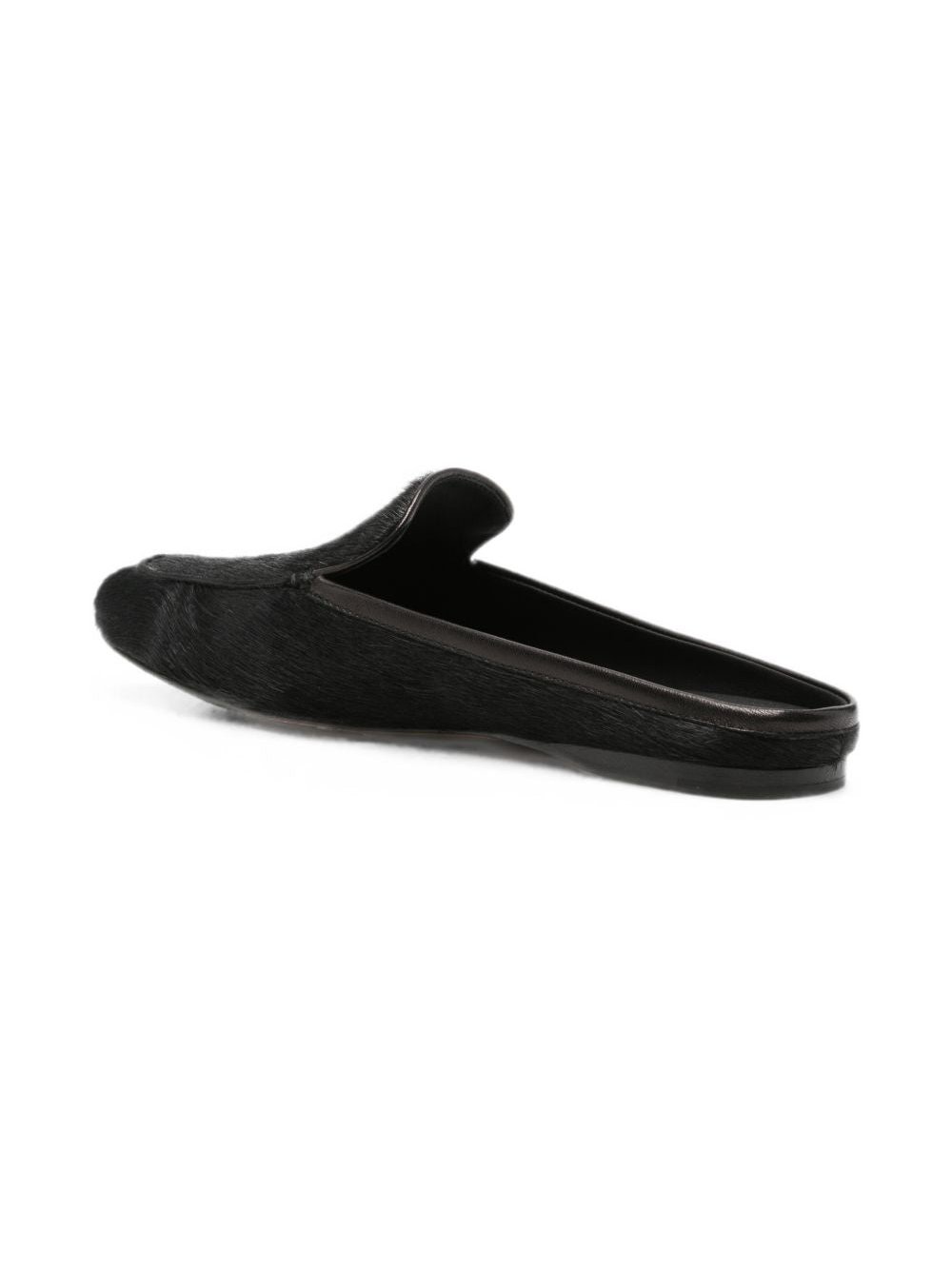 Forte Forte Ponyskin Flat — Black, view 3