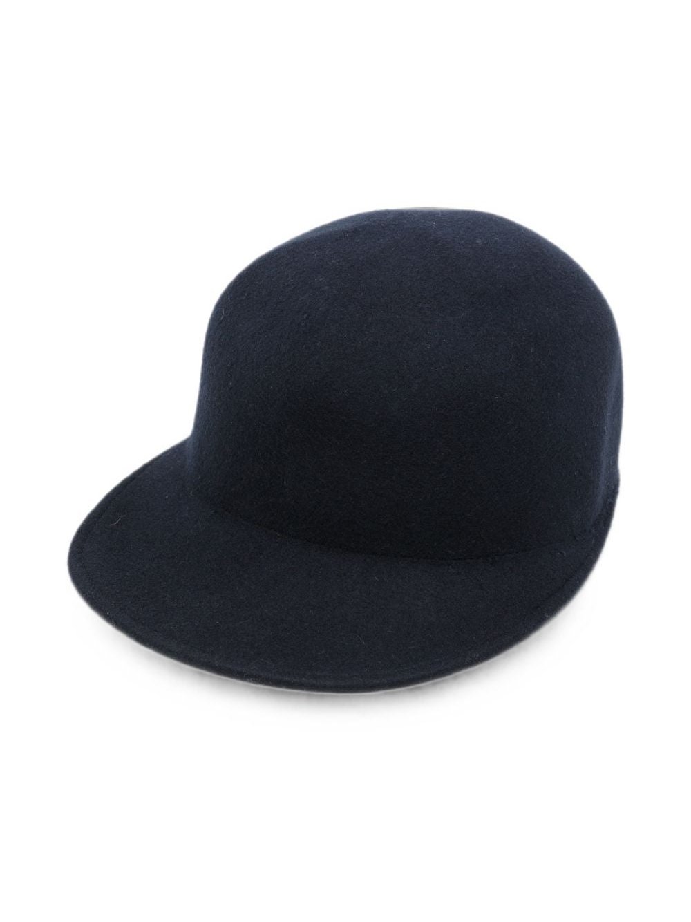 Fabiana Filippi Wool Blend Bucket Hat — Navy by Fabiana Filippi