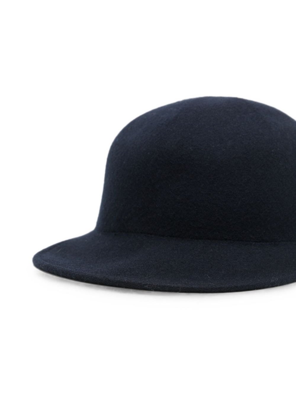 Fabiana Filippi Wool Blend Bucket Hat — Navy, view 2