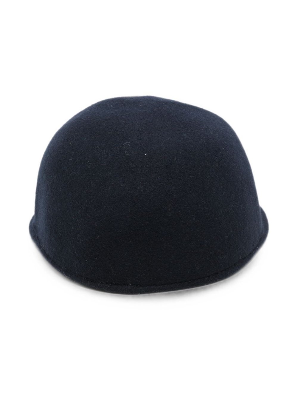 Fabiana Filippi Wool Blend Bucket Hat — Navy, view 3